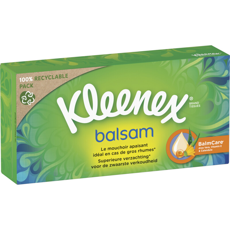 Een afbeelding van Kleenex Balsam tissues
