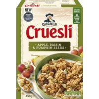 Een afbeelding van Quaker Cruesli appel & rozijn