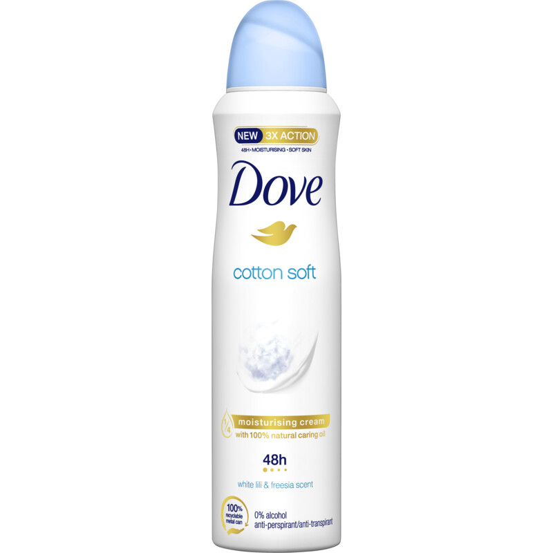 Een afbeelding van Dove Women deodorant cotton soft