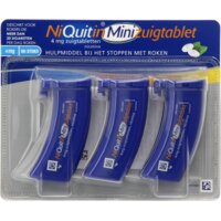 Een afbeelding van Niquitin Minizuigtabletten 4mg  stoppen met roken