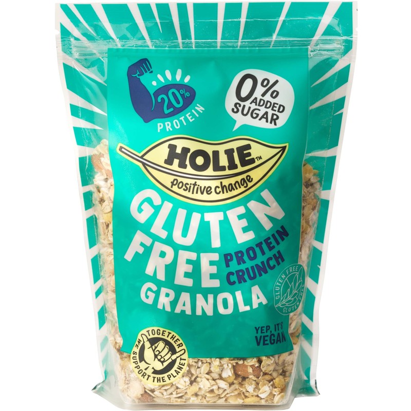 Een afbeelding van Holie Glutenvrije granola protein crunch