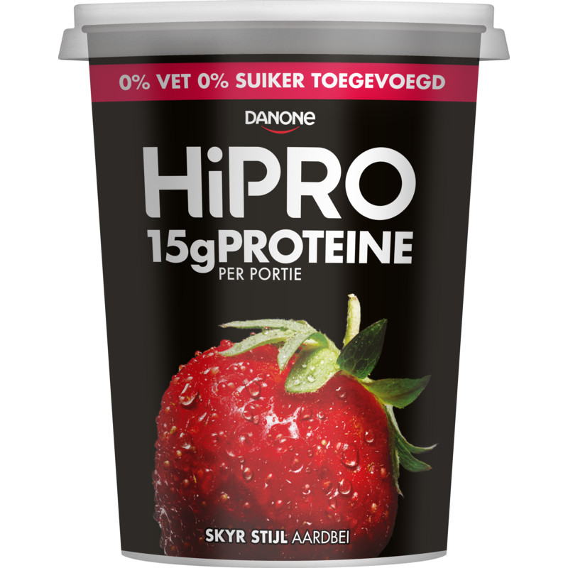 Een afbeelding van HiPRO Protein skyr stijl aardbei