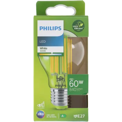 pdp-image-Philips Led fil standaard helder E27 40W