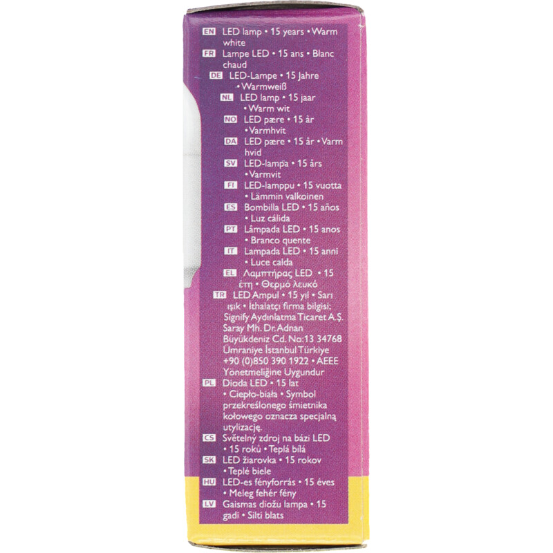Een afbeelding van Philips Led fil T25 mat E14 25W
