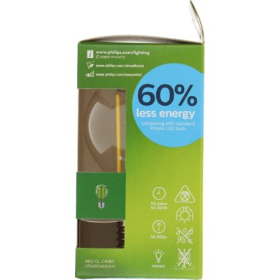 pdp-image-Philips Led fil standaard helder E27 40W
