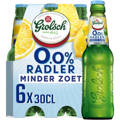pdp-image-Grolsch Radler Citroen 0% Minder Zoet 6fles