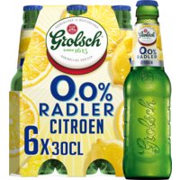 Een afbeelding van Grolsch Radler citroen 0.0% 6-pack