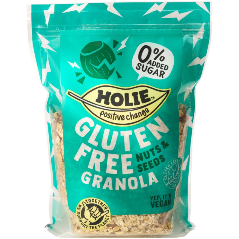 Een afbeelding van Holie's Glutenvrije granola nuts & seeds