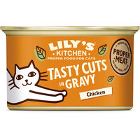 Een afbeelding van Lily's Kitchen Cat chicken chunks in gravy