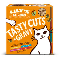Een afbeelding van Lily's Kitchen Cat mixed chunks in gravy multipak 8x85g