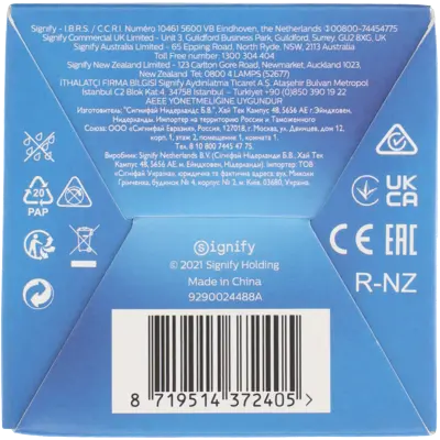 pdp-image-Philips Smart led kaars gekleurd E14 40W