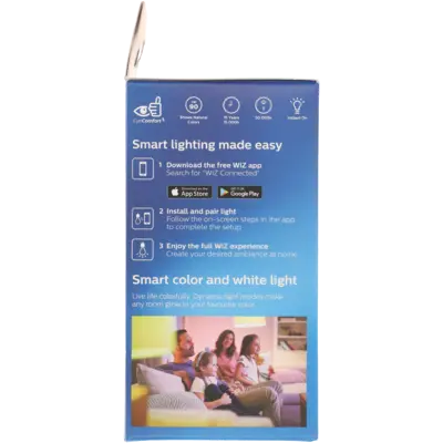 pdp-image-Philips Smart led kaars gekleurd E14 40W