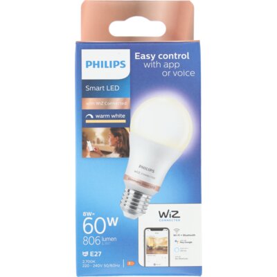 pdp-image-Philips Smart led standaard dimbaar E27 60W