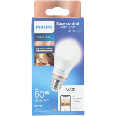 pdp-image-Philips Smart led standaard dimbaar E27 60W