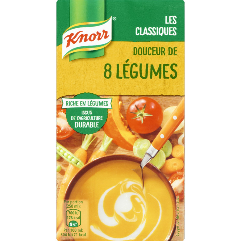 Een afbeelding van Knorr 8 Groenteweelde soep BEL