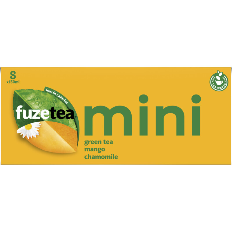 Fuze Tea Mango Chamomile 8pack bestellen | Albert Heijn