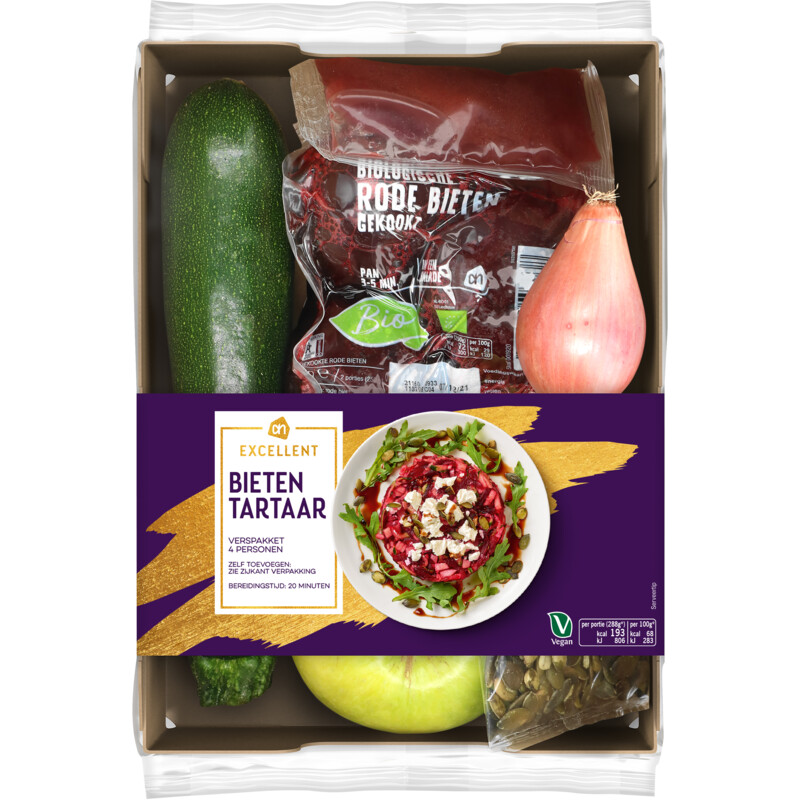 Een afbeelding van AH Excellent Bietentartaar verspakket