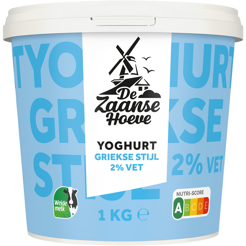 Een afbeelding van De Zaanse Hoeve Yoghurt Griekse stijl 2% vet