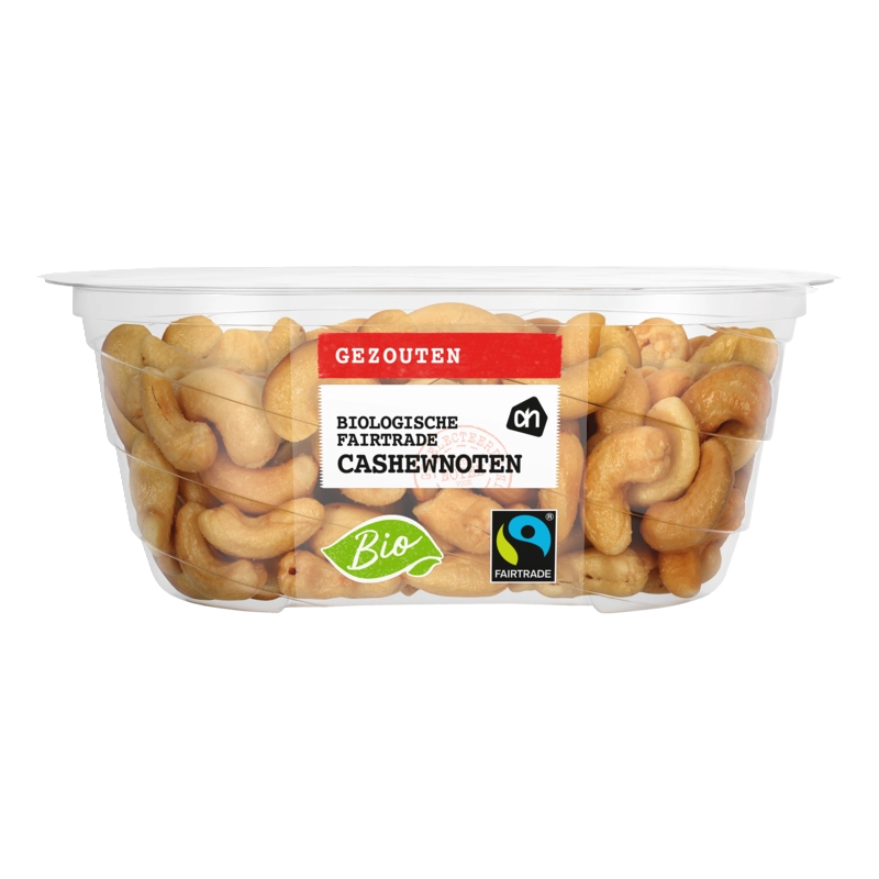 AH Biologisch Cashewnoten gezouten