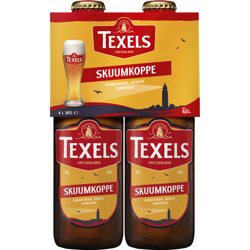 Een afbeelding van Texels Skuumkoppe 4-pack