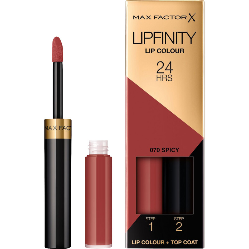 Een afbeelding van Max Factor Lipfinity lippenstift 070 spicy
