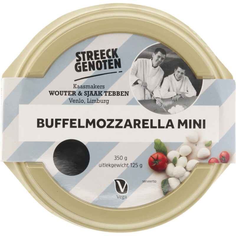 Een afbeelding van Streeckgenoten Buffelmozzarella bocconcini
