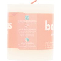 Een afbeelding van Bolsius Rustieke kaars wit 8cm