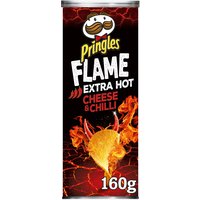 Een afbeelding van Pringles Sizzl'n extra hot cheese & chili flavour