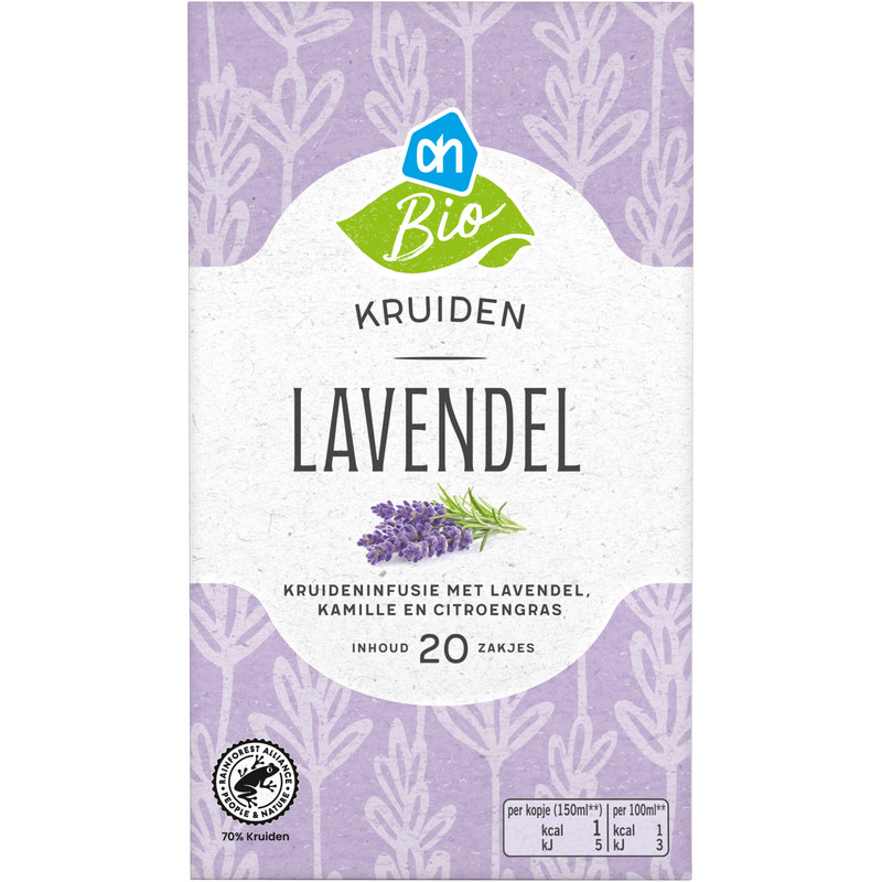 Een afbeelding van AH Biologisch Kruiden lavendel