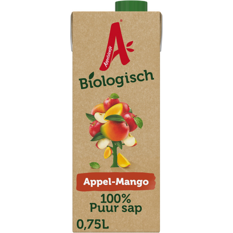 Een afbeelding van Appelsientje Appel mango bio