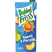 Een afbeelding van DubbelFrisss Appel & perzik
