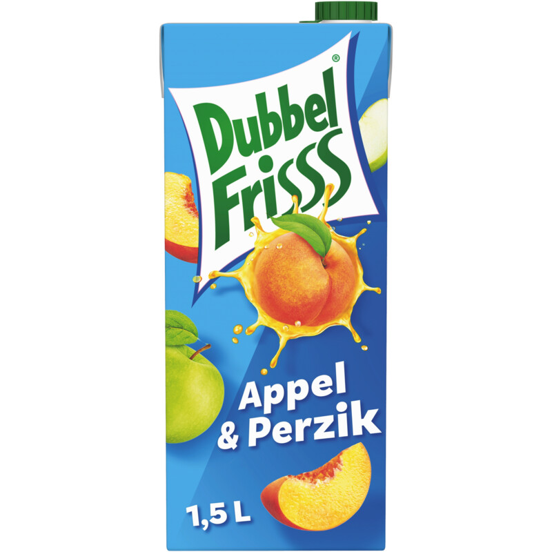 Een afbeelding van DubbelFrisss Appel & perzik