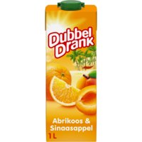 Een afbeelding van DubbelDrank Abrikoos & sinaasappel
