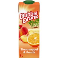 Een afbeelding van DubbelDrank Sinaasappel & perzik