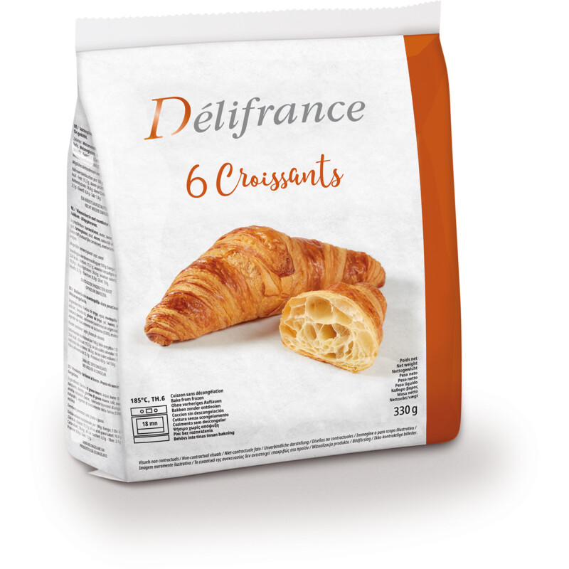 Een afbeelding van Délifrance Roomboter croissants