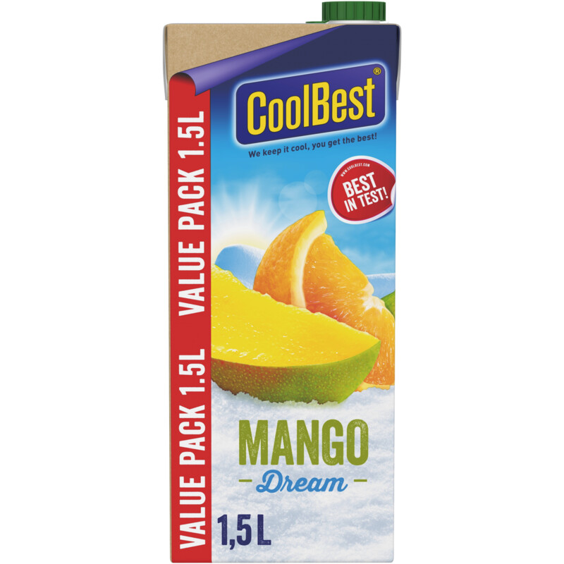 Een afbeelding van CoolBest Mango dream voordeel
