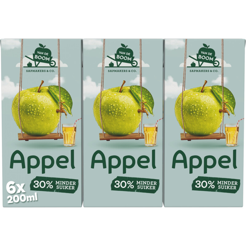 Een afbeelding van Van de Boom Appel 6-pack