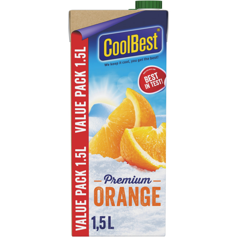 Een afbeelding van CoolBest Orange voordeel