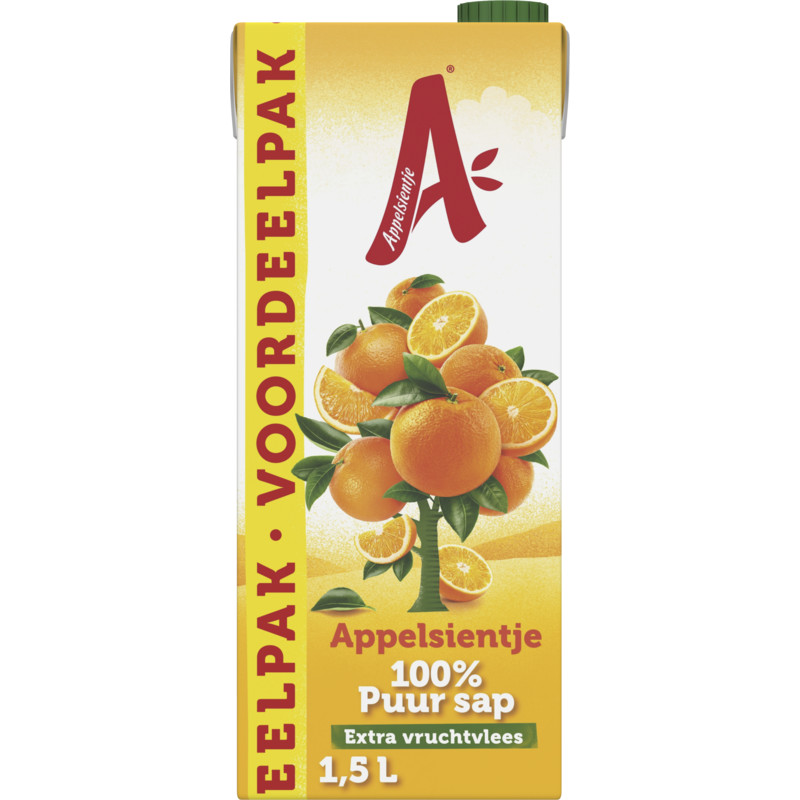 Een afbeelding van Appelsientje Extra vruchtvlees voordeelpak