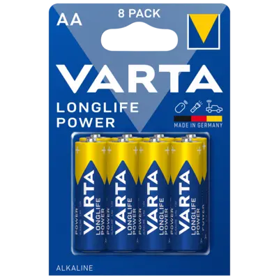 pdp-image-Varta Longlife power AA alkaline batterijen