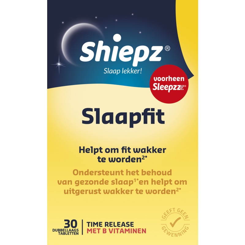 Een afbeelding van Shiepz Slaapfit 0,29mg melatonine