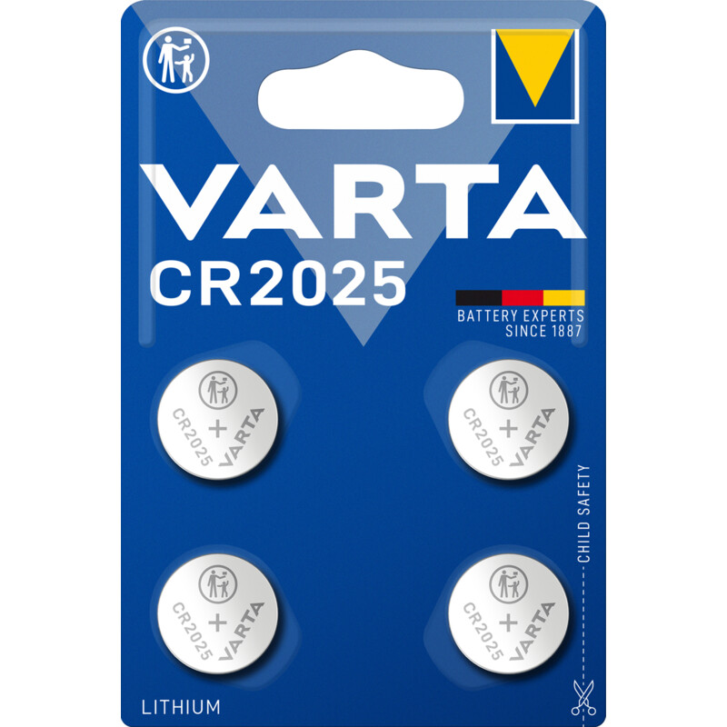 Een afbeelding van Varta Knoopcelbatterij lithium CR2025