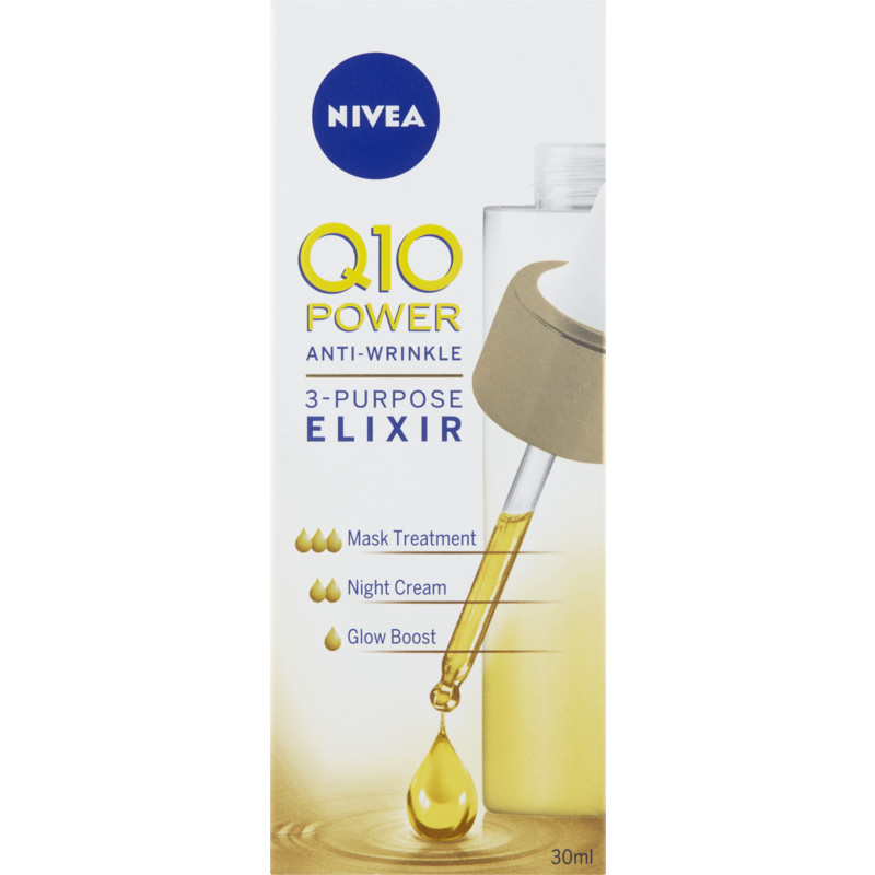Een afbeelding van Nivea Q10 extra nourishing olie