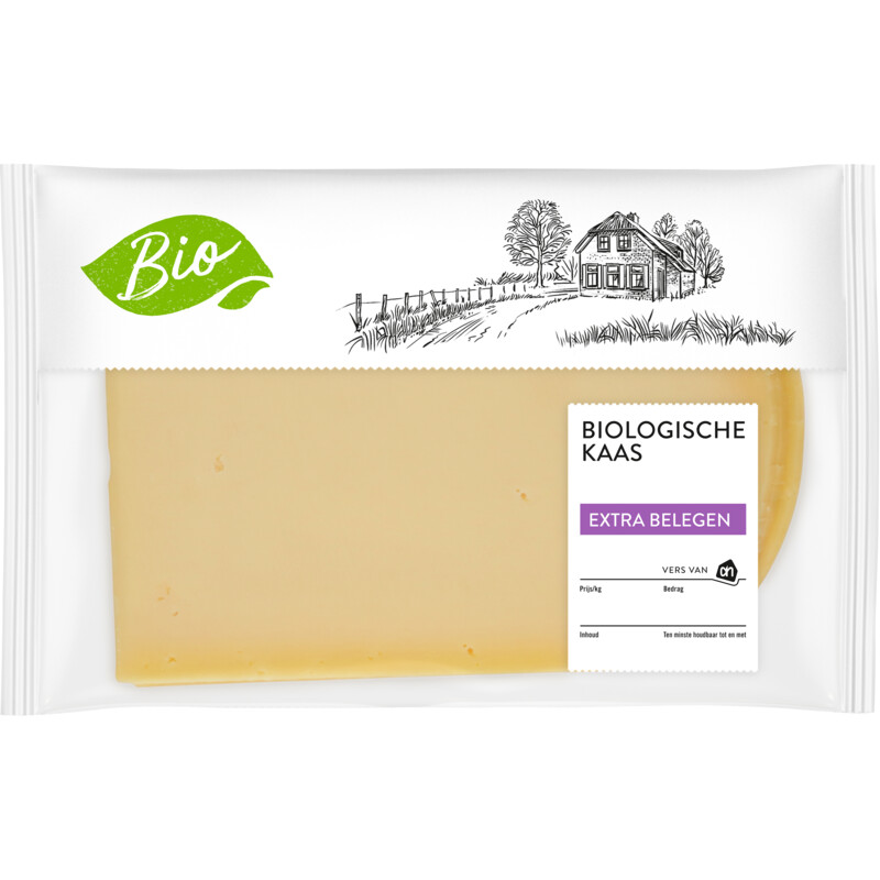 Een afbeelding van AH Biologisch Extra belegen 50+ plakken