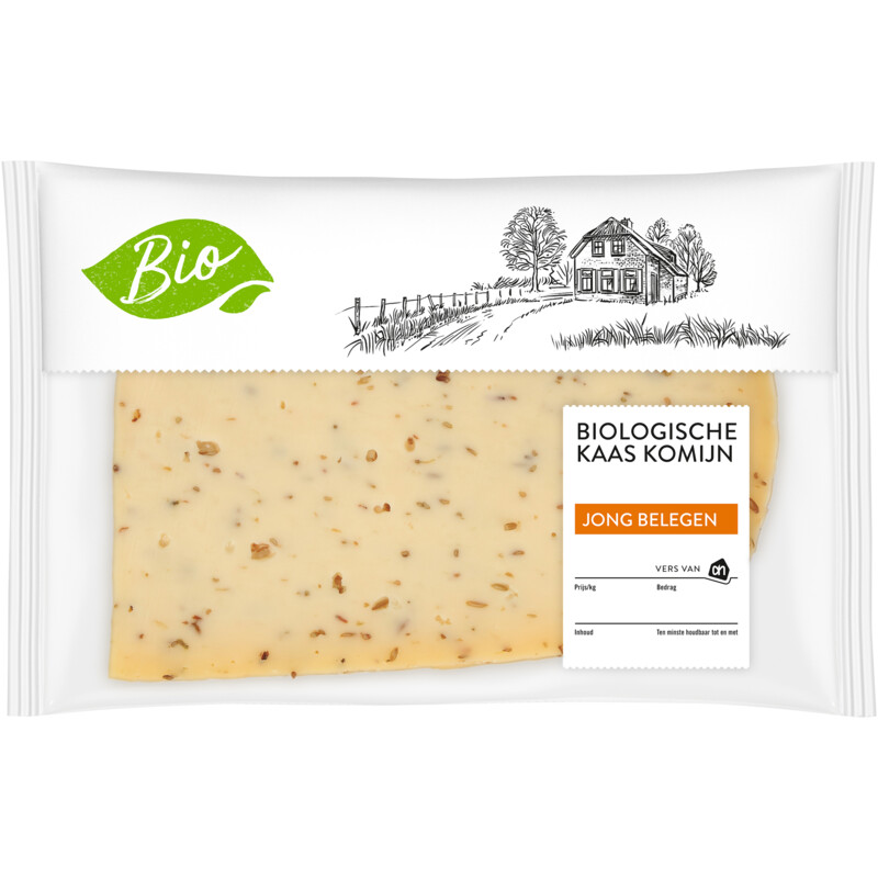 Een afbeelding van AH Biologisch Jong belegen komijn 50+ plakken