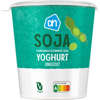 Een afbeelding van AH Soja yoghurt ongezoet
