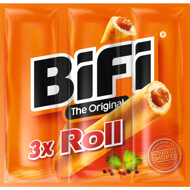 Een afbeelding van Bifi Roll 3-pack