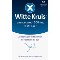 Een afbeelding van Witte Kruis Paracetamol 500 mg granulaat