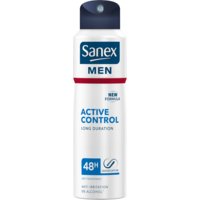 Een afbeelding van Sanex Men active control deodorant spray