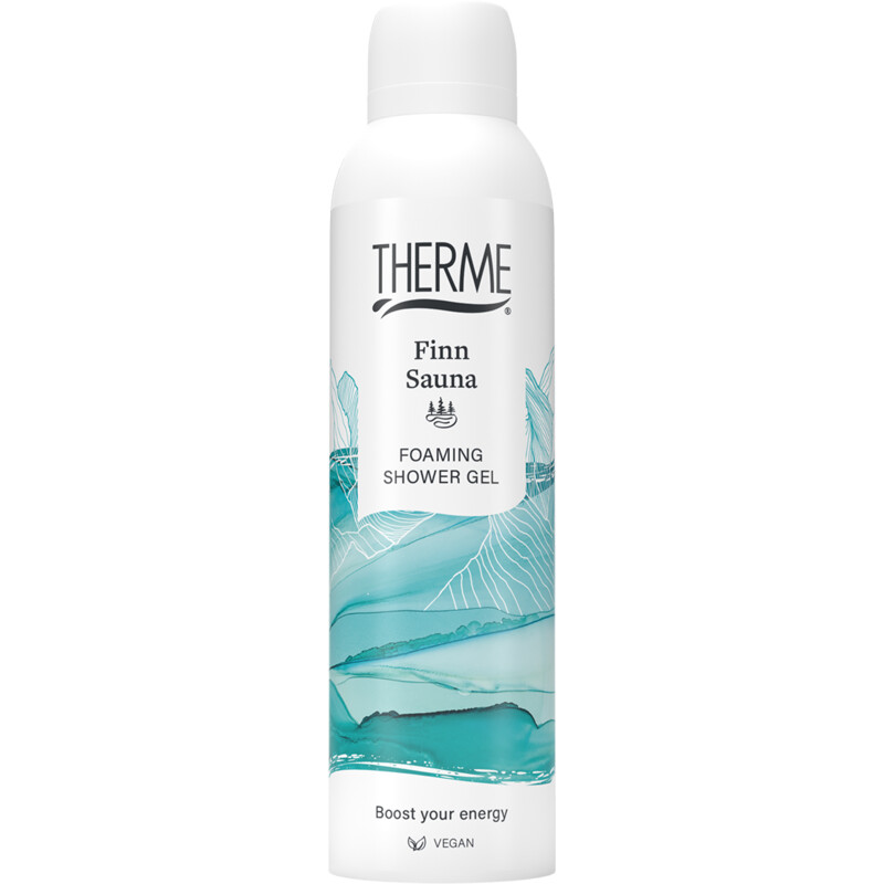 Een afbeelding van Therme Finn sauna foaming shower gel